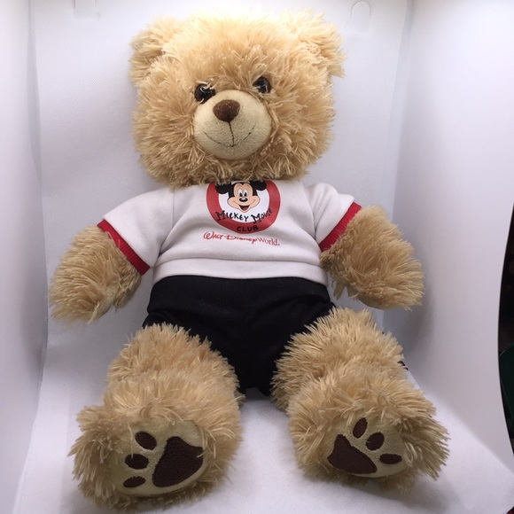 Bear Factory Brown Plush wearing Duffy Walt Disney Mickey Mouse Club Outfit 18” - Picture 1 of 10